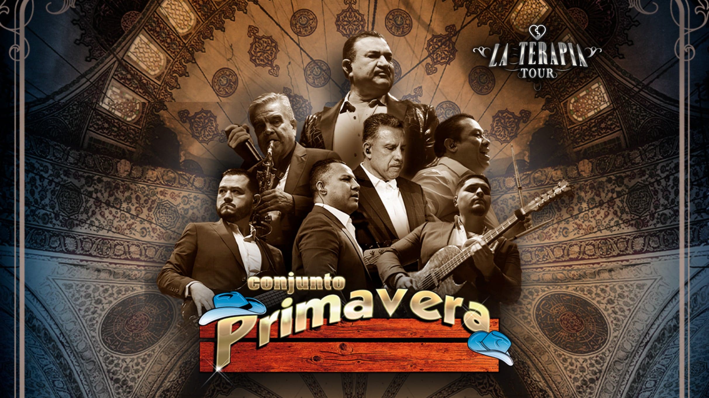 Conjunto Primavera — 1 upcoming tour date and ticket alerts on Yoink