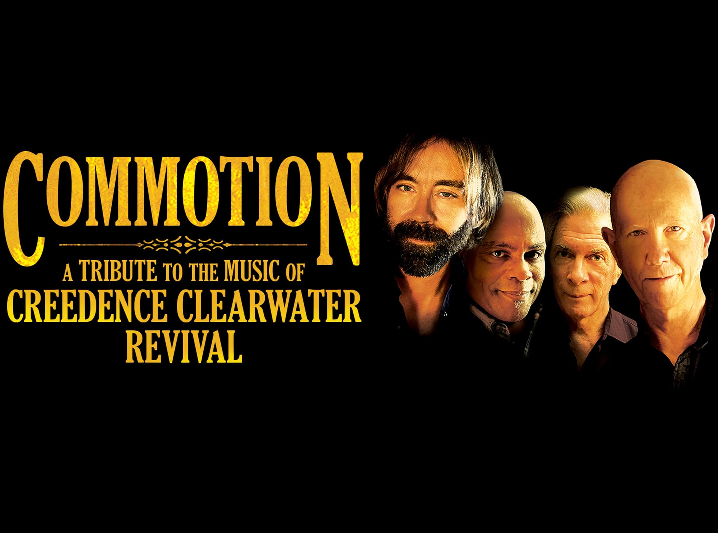 Commotion: A Tribute to the Music of Creedence Clearwater Revival — 1 upcoming tour date and ticket alerts on Yoink