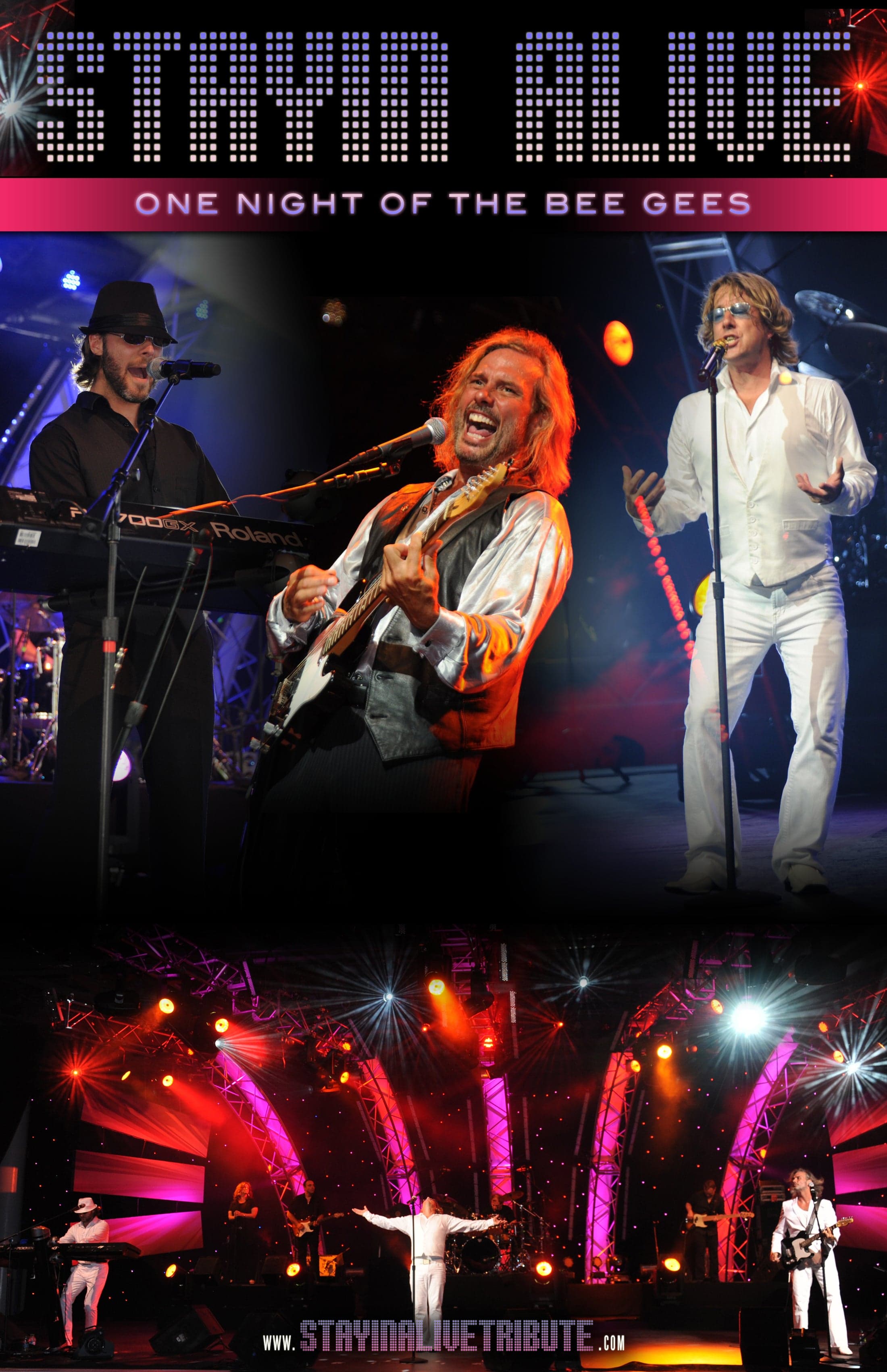 Staying Alive a Bee Gees Tribute — 1 upcoming tour date and ticket alerts on Yoink