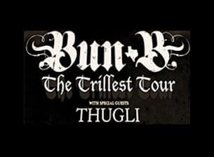 Bun B — 2 upcoming tour dates and ticket alerts on Yoink
